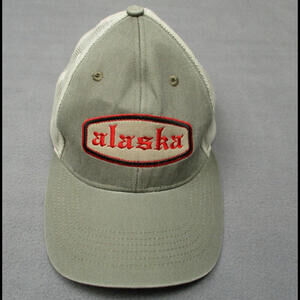 Gear for Sports Alaska Snap Back Trucker Hat Green One Size Adjustable